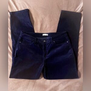Women’s Dark Blue Corduroy Trousers
SIZE 14  /  EUC!